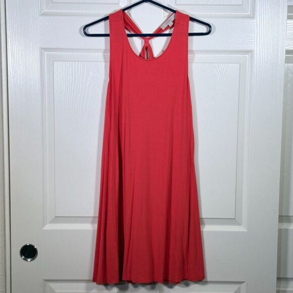 Loft Red Dress - Petite Small - Picture 1 of 3